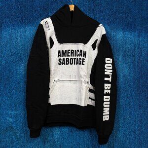 Asap Rocky American Sabotage Rap Hoodie Size Large